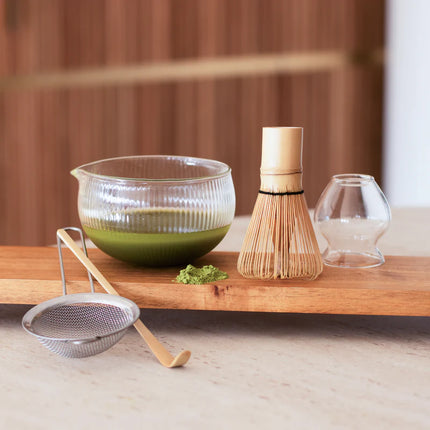 Ogo Living Glazen matcha set - 5 delig